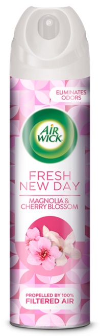 AIR WICK Fresh New Day Aerosol  Magnolia  Cherry Blossom  